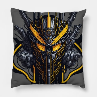 Mecha Skull S02 D95 Pillow