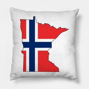 Minnesota Norwegian Herritage Pillow