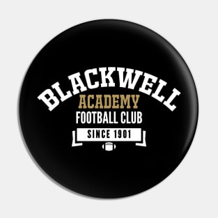 Blackwell Academy Football Club Vintage Design Pin