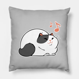 Cat and music Pillow