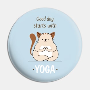 Start Your Day With YOGA Pin