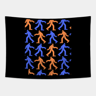 New York sports Bigfoot style Tapestry