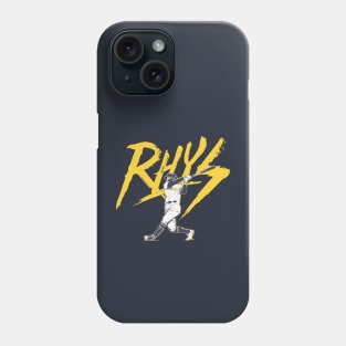 Rhys Hoskins Milwaukee Rhys Lightning Phone Case