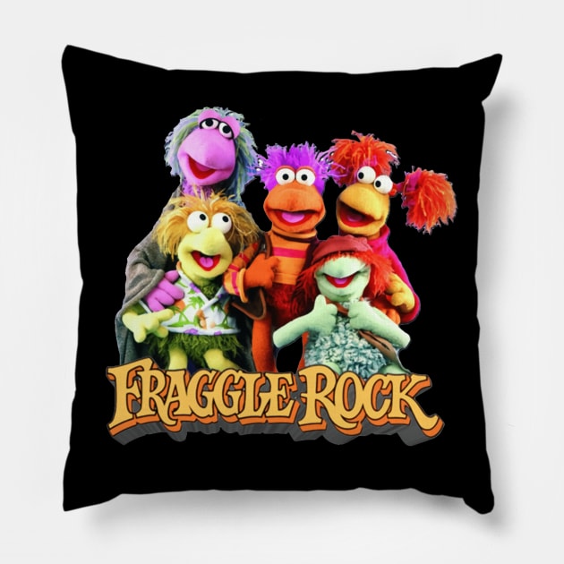 Black Fraggle Pillow by ProvinsiLampung