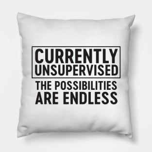 Currently unsupervised Pillow