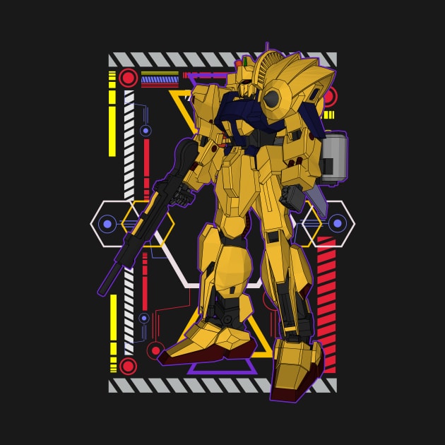 The MSN-00100 (MSN-100, MSN-001) Hyaku Shiki by gblackid