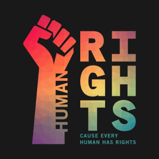 Human Rights Fist Up Illustration 02 T-Shirt