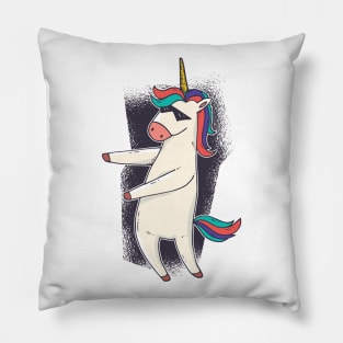 Unicorn floss dance Pillow