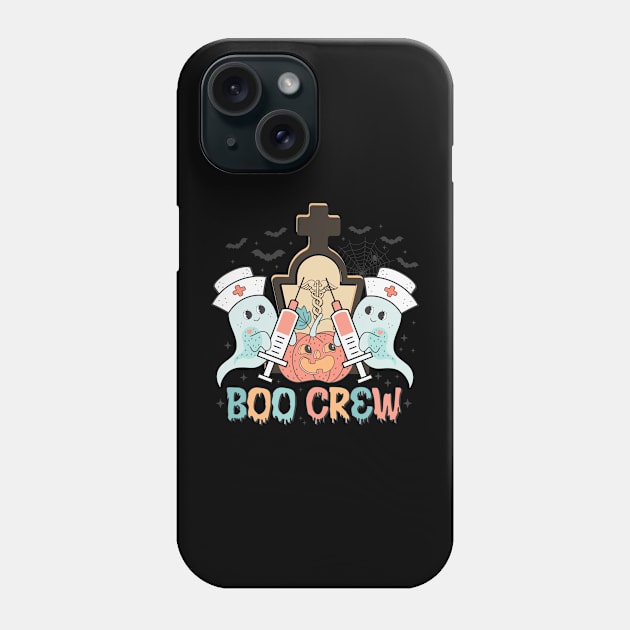 Groovy Boo Boo Crew Nurse halloween Phone Case by Design Voyage