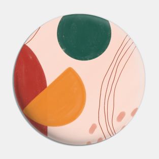 Abstract bohemian painting Pin