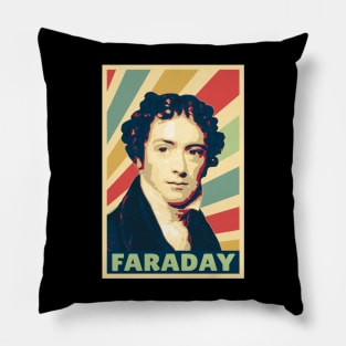 Michael Faraday Vintage Colors Pillow