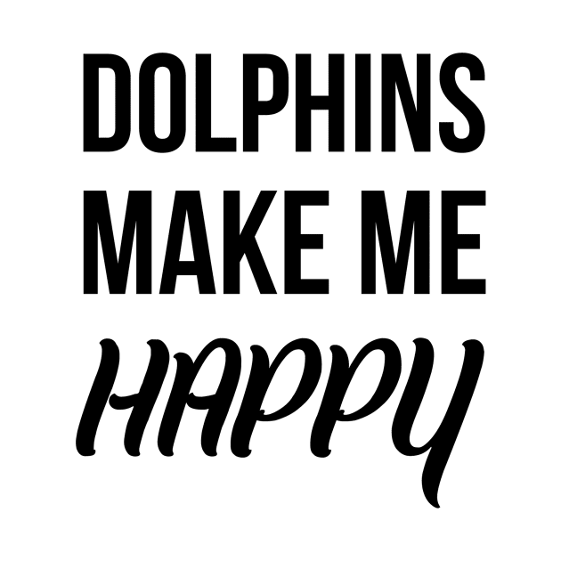 Dolphins make me happy by Skymann