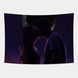 Galaxy love Tapestry