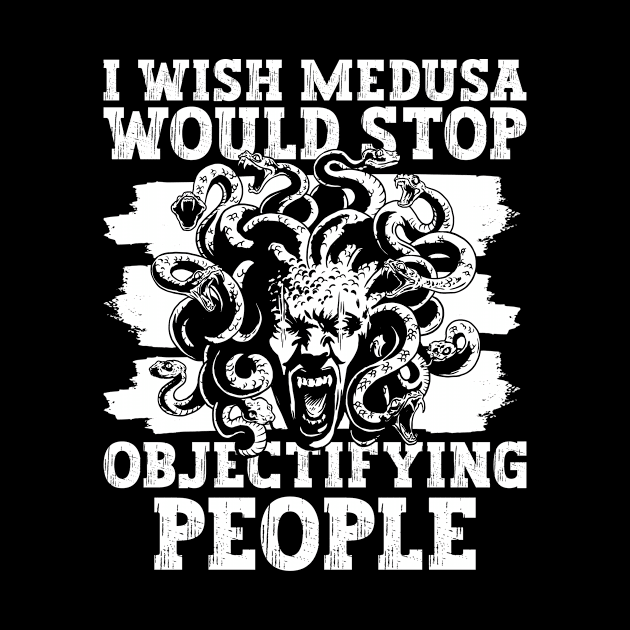 Medusa Funny Greek Mythology Ancient Greek God by Anassein.os