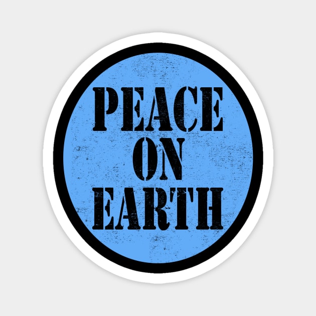 peace on earth peace Magnet by lonway