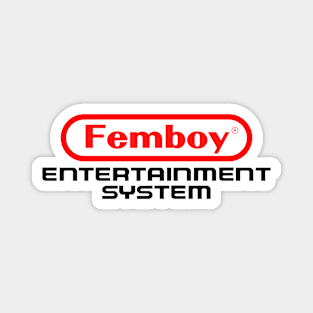 Femboy Entertainment System Magnet