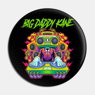 BIG DADDY KANE RAPPER Pin