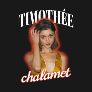 Timothee Chalamet ~ Natalia Dyer cursed T-Shirt