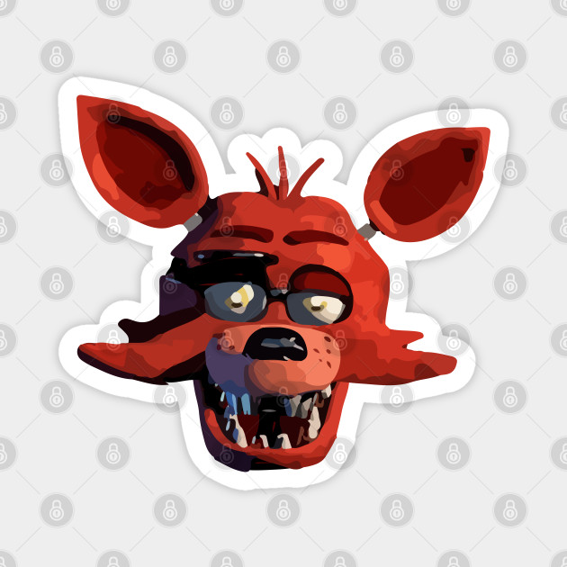 Withered foxy five nights at freddys 2 Magnet for Sale by