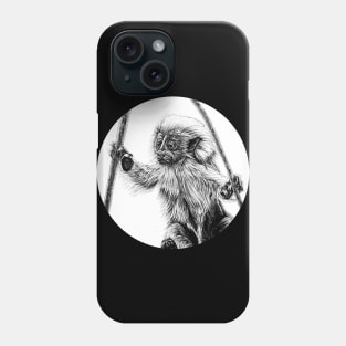 Cotton-top tamarin baby Phone Case