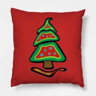 Merry Christmas Mino Makosekisikaw Holiday Indigenous Ojibwe WAWEZHI CANADA Pillow