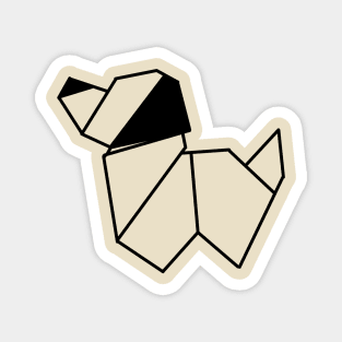 Origami Dog Magnet