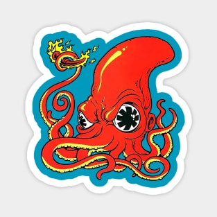 Hot Octopus Magnet