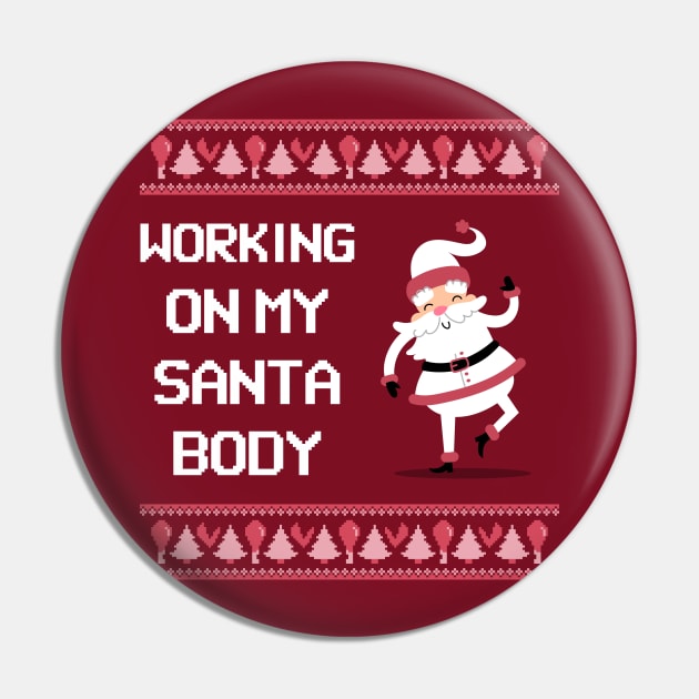 Working on my santa body Pin by ArtsyStone