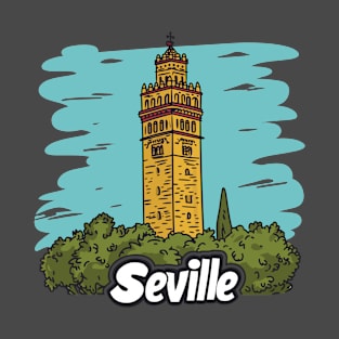 Seville Memories: Giralda Tower Reverie T-Shirt