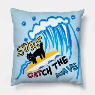 catch the wave Pillow