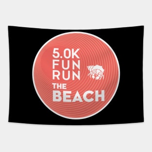 Icon 5K Fun Run on the Beach Tapestry