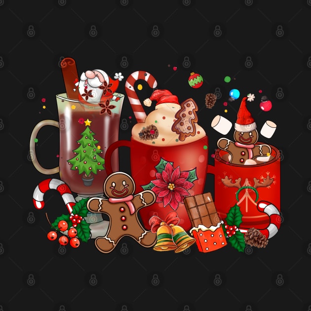 Hot Chocolate and Christmas Candy by OWHolmes Boss Band