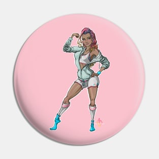 power woman Pin