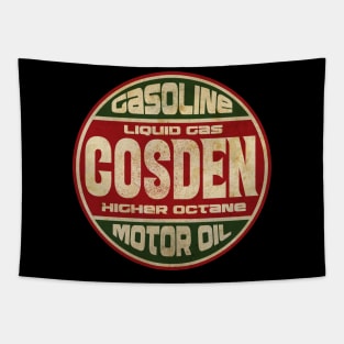 Vintage Gasoline Motor Oil Tapestry