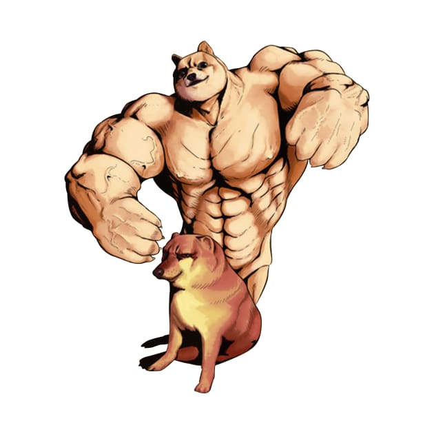 Swole Doge by Polomaker