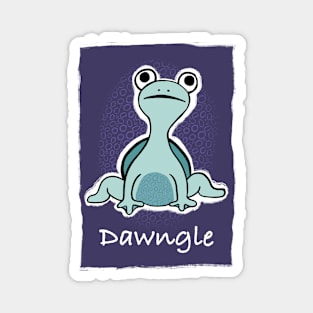 Dawngle, stretchy turtle-ish creature Magnet