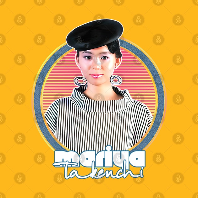 Mariya Takeuchi // Retro Citypop Fan Art Design by DankFutura