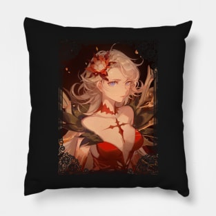 Lady Signora the Crimson Witch Pillow