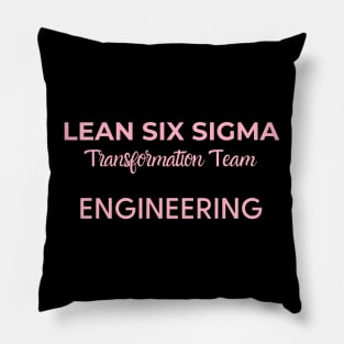 Lean Transformation Team Engineering Pillow