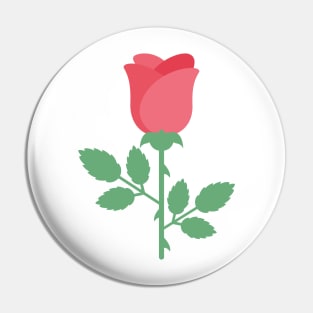 Cute Colorful Rose Pin