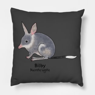 Endangered animals of Australia - Bilby, (Macrotis lagotis) Pillow