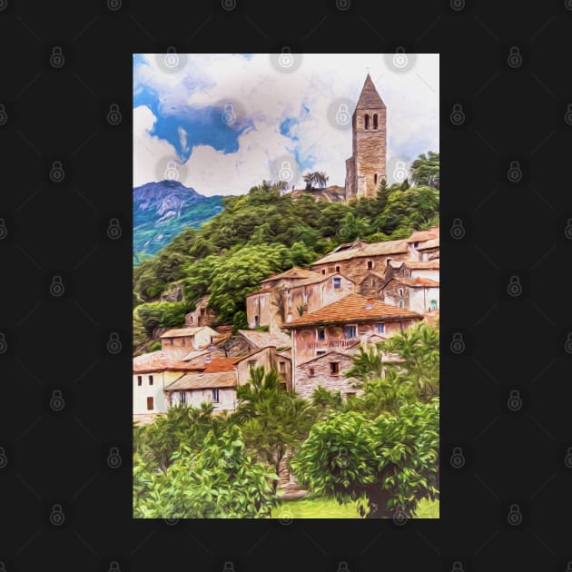 Olargues Village in Southern France by IanWL