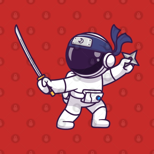 astronaut ninja by CinaBo0na