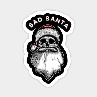 Sad Santa Magnet