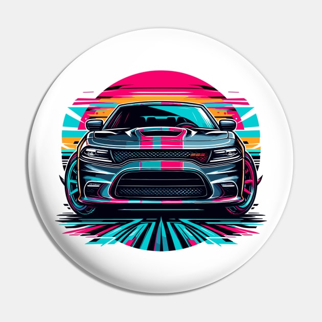 Dodge Charger Pin by Vehicles-Art