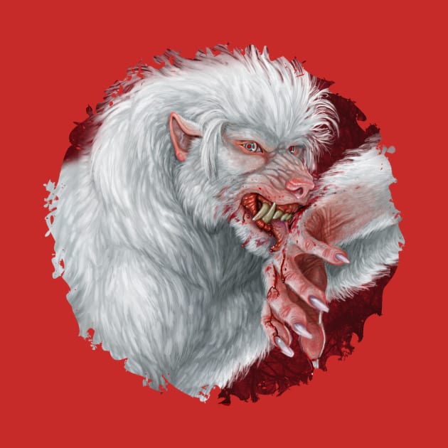 Albino Werewolf by Viergacht