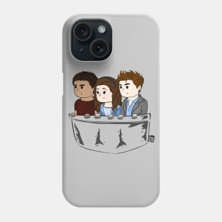 The Human, Vampire & Werewolf Phone Case