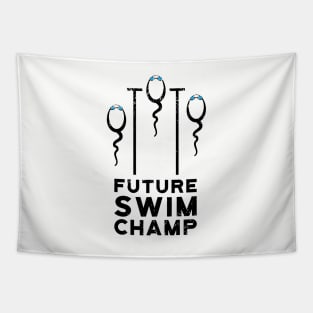 Future Swim Champ 2 Tapestry