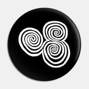 Triple Spiral Pin