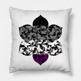 Veil of Butterflies, Pride Series - Asexual Pillow